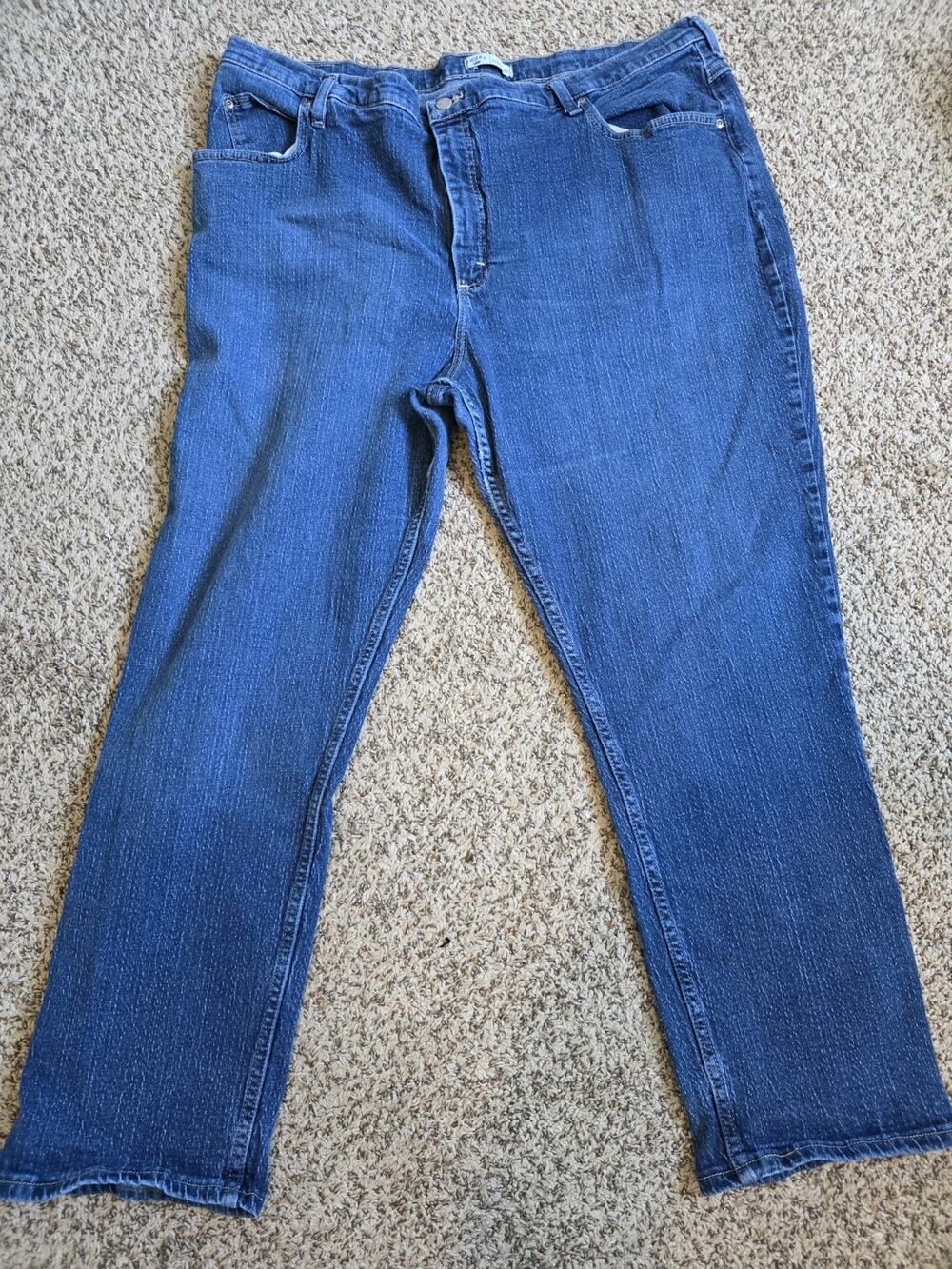 NEW WOMENS RIDERS BY LEE BLUE JEANS RELAXED SIZE 26W